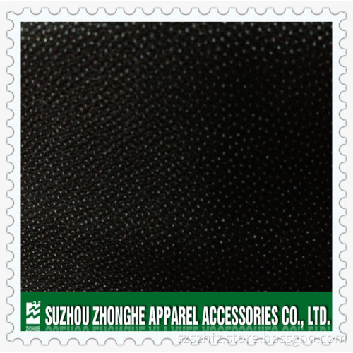 Polyester woven fusible cuff interlining